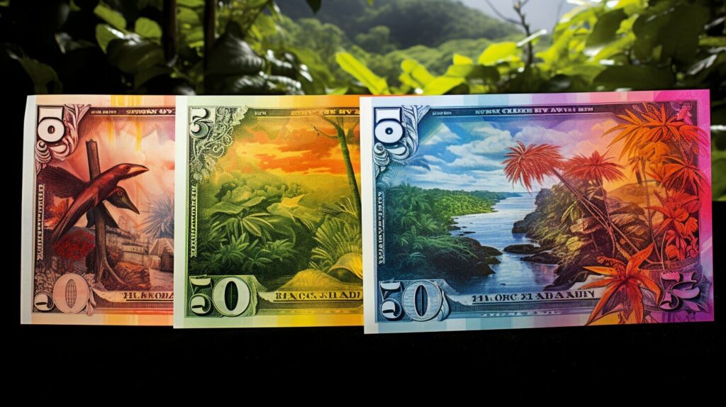 Costa Rican currency