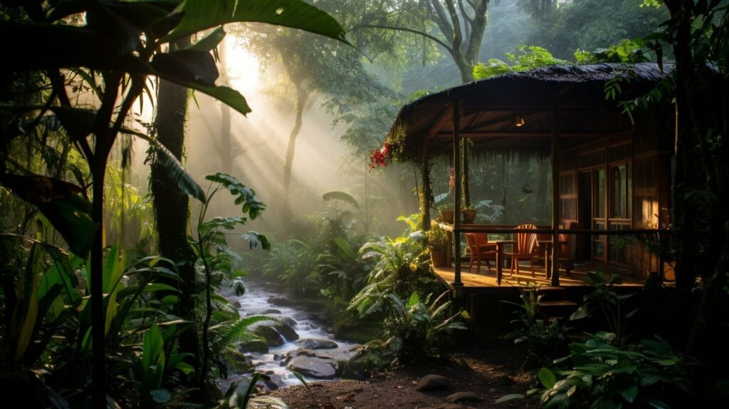 Tranquility and Nature: Living in the Rainforest