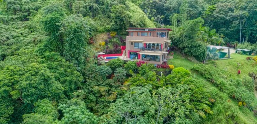 Ocean View Luxury Home for Sale Dominical