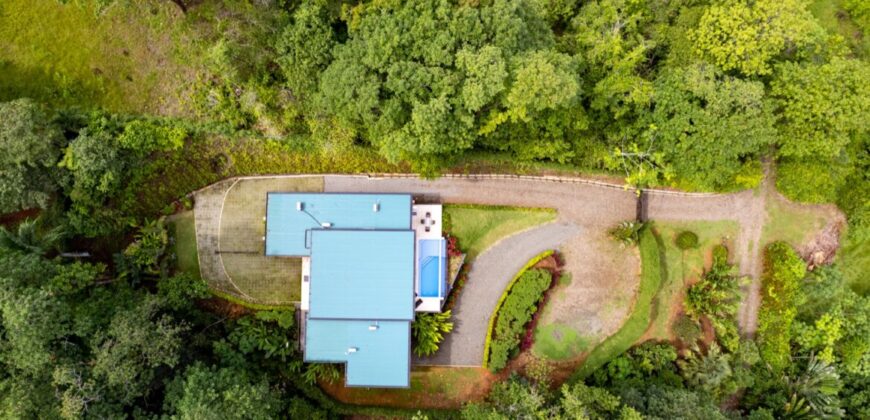 Ocean View Home In Dominical