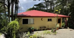 Mountain View Home In Dominical