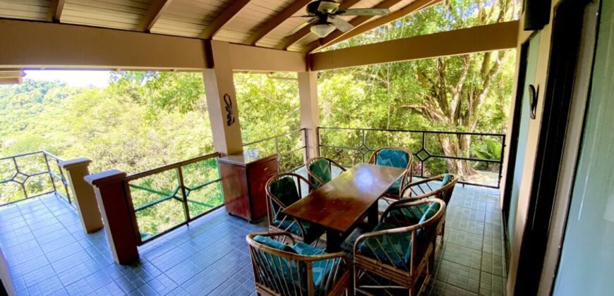 Ocean & Jungle View Home For Sale Dominical