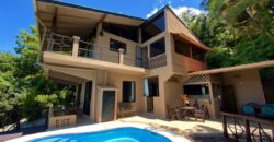 Ocean & Jungle View Home For Sale Dominical