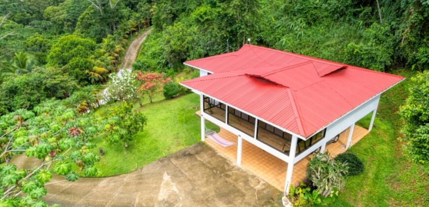 Ocean View Home in Lagunas Costa Rica