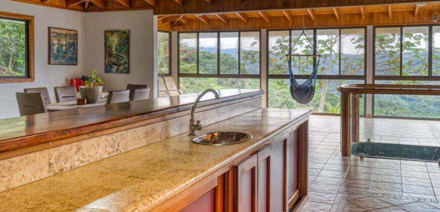 Ocean View Home in Lagunas Costa Rica