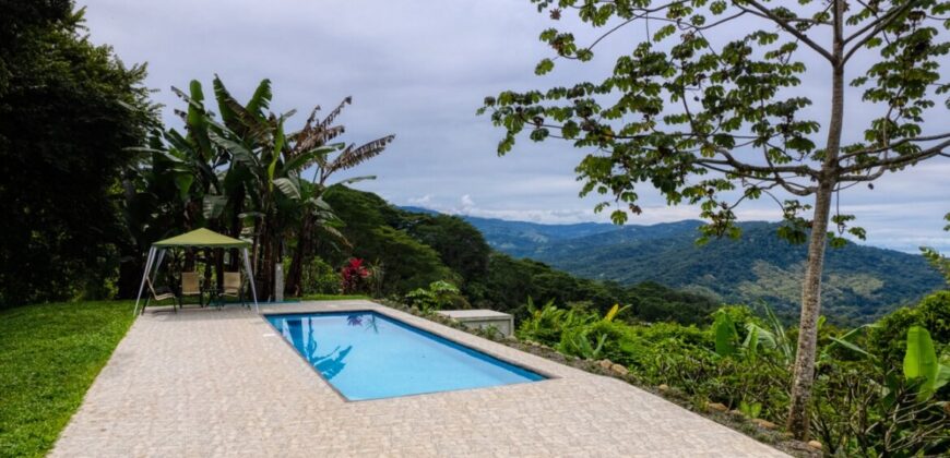 Ocean View Home in Lagunas Costa Rica