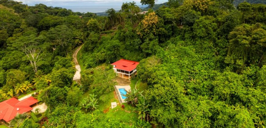 Ocean View Home in Lagunas Costa Rica