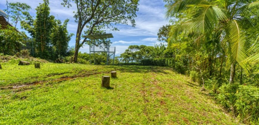 Ocean View Lot Guest House for Sale Dominical