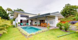 Ocean and Mountain View Home in Uvita