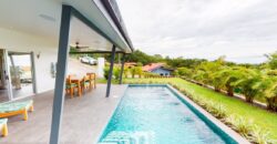 Ocean and Mountain View Home in Uvita