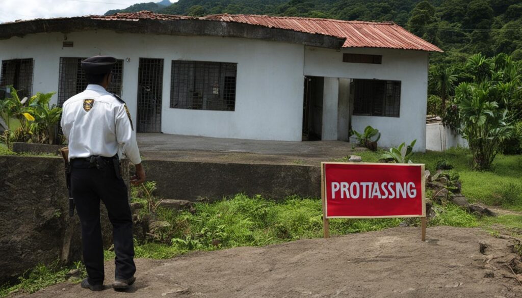 protect property from squatters in Costa Rica