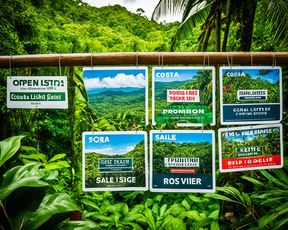 Open listings in Costa Rica