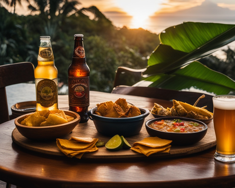 costa rican beer and food pairings