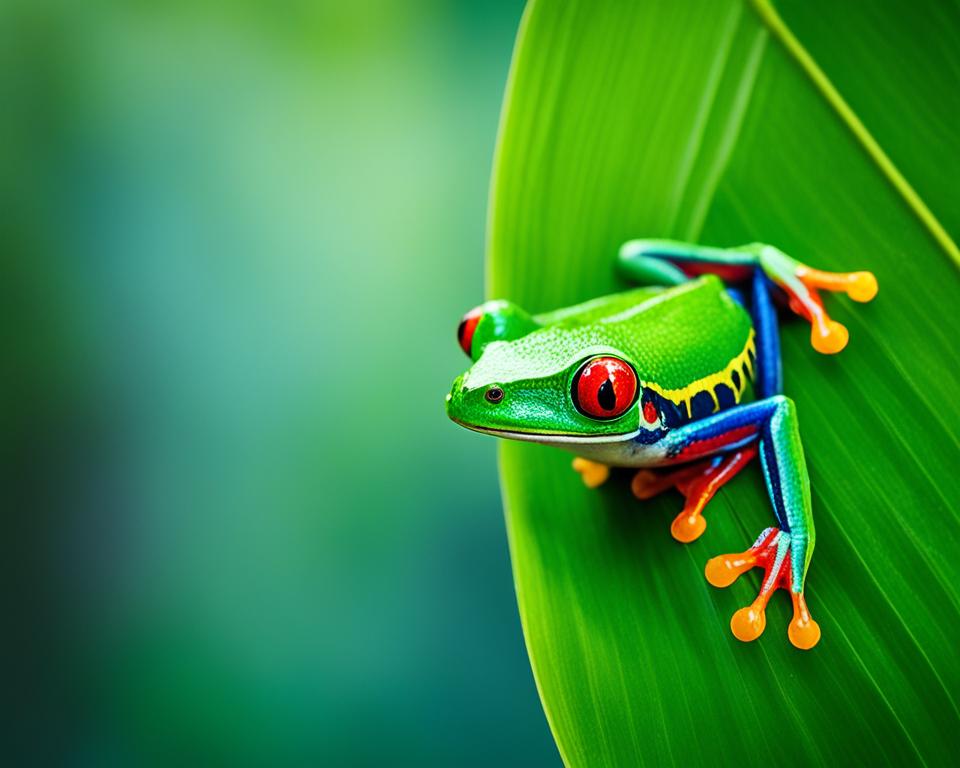 red-eyed tree frog