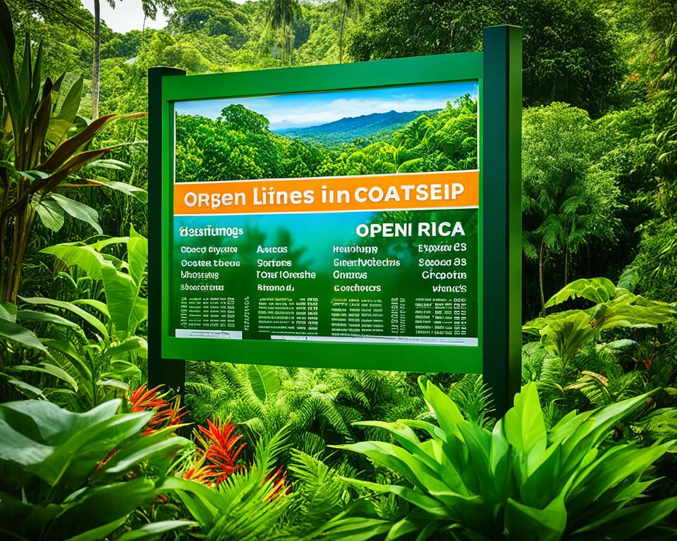 Advantages of open listings in Costa Rica