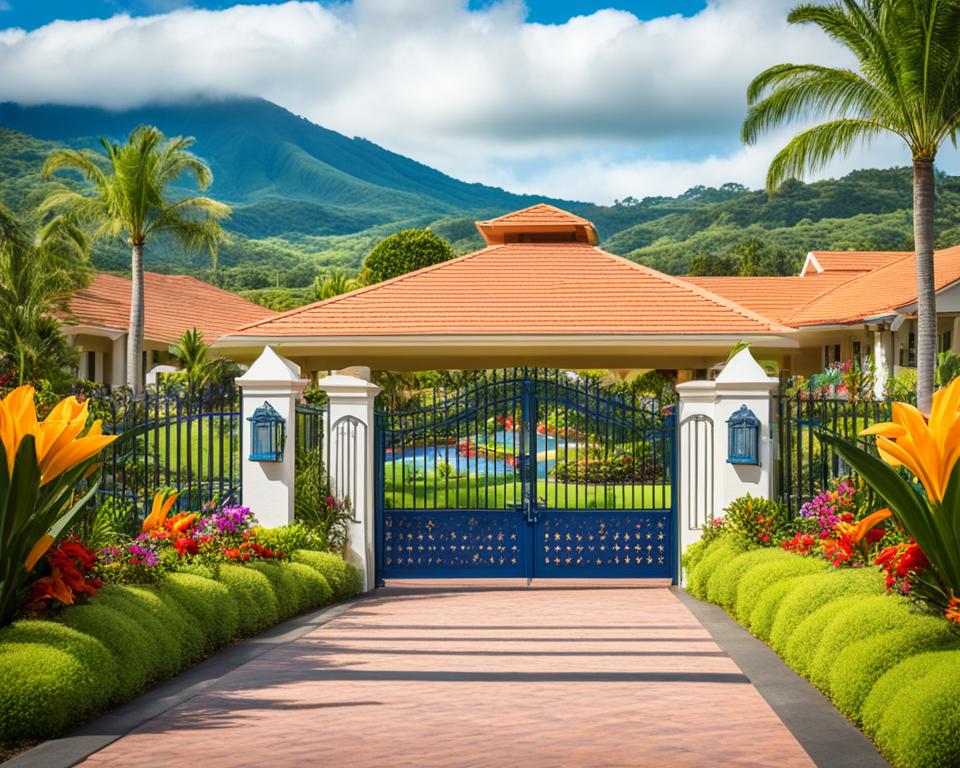 Gated community in Costa Rica