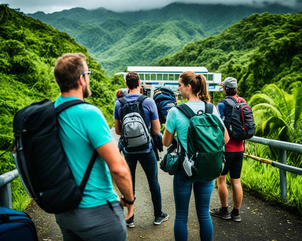 costa rican border runs