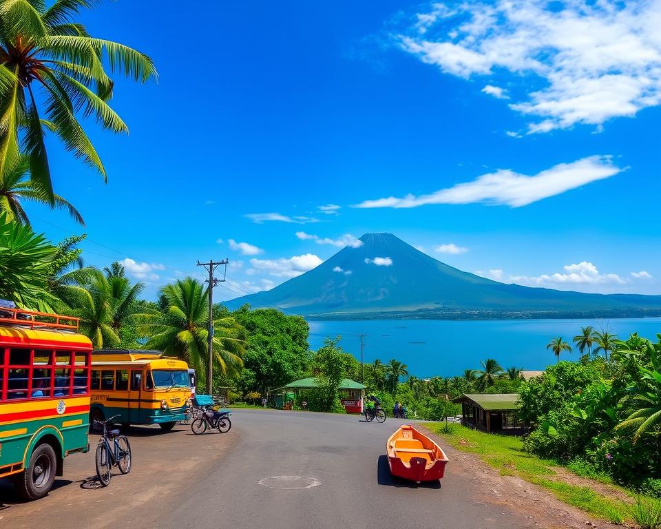 Local transportation options to Lake Arenal