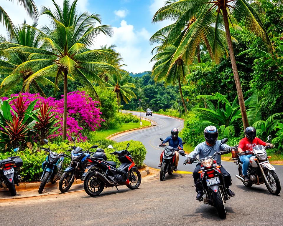 costa rica motorcycle rental options