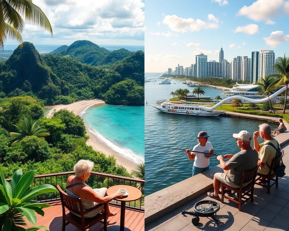 retirement lifestyle comparison in Costa Rica and Panama