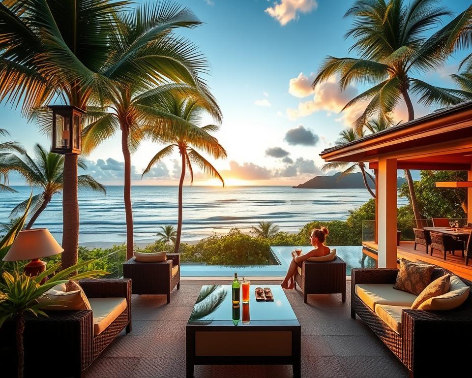 Luxury beach villas in Costa Rica