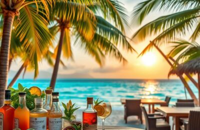 Tropical Alcoholic Drinks in Costa Rica