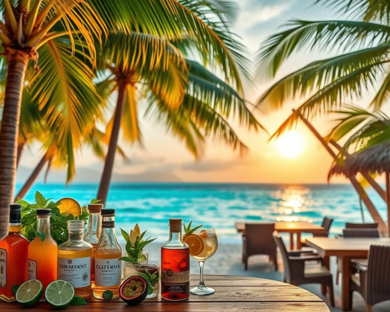 Tropical Alcoholic Drinks in Costa Rica