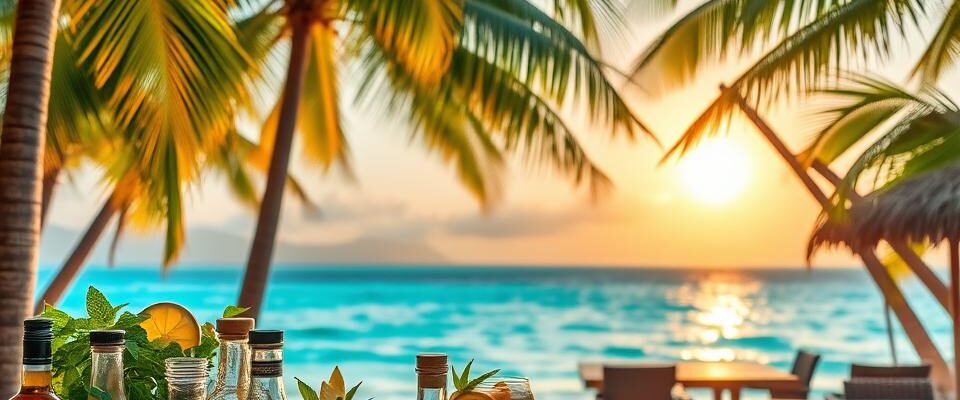 Tropical Alcoholic Drinks in Costa Rica