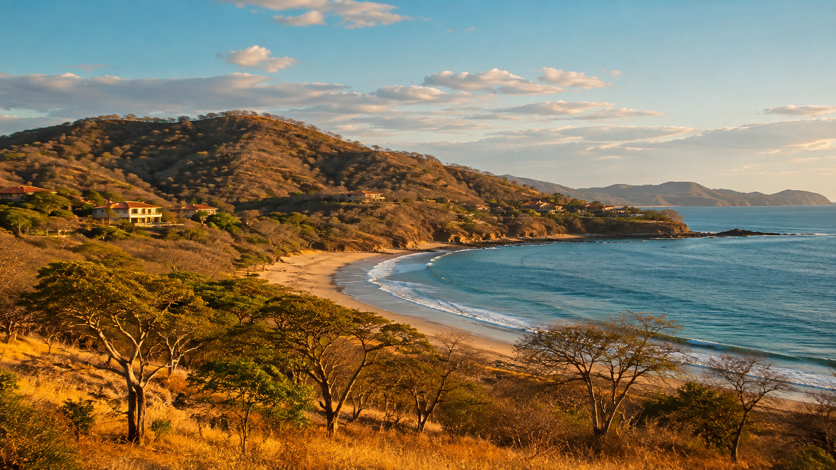 Palm-lined Caribbean beach and jungle near Puerto Viejo and Cahuita, Costa Rica.